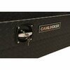 Camlocker 63 in Crossover Truck Tool Box Notched with Rail, Matte Black S63LPFNRLMB